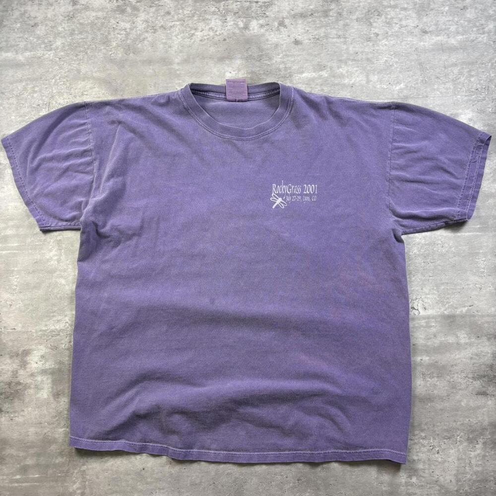 Vintage 2001 Rocky Grass Festival Concert Tee